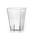 Fineline Settings Wavetrends 8 oz Clear Tumblers 1108